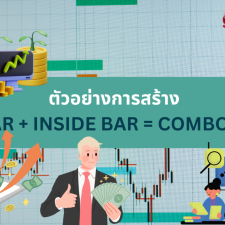 ตัวอย่างการสร้าง PIN BAR + INSIDE BAR = COMBO SETUP