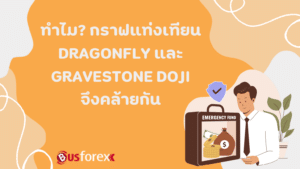 ทำไม? กราฟแท่งเทียน DRAGONFLY และGRAVESTONE DOJI จึงคล้ายกัน